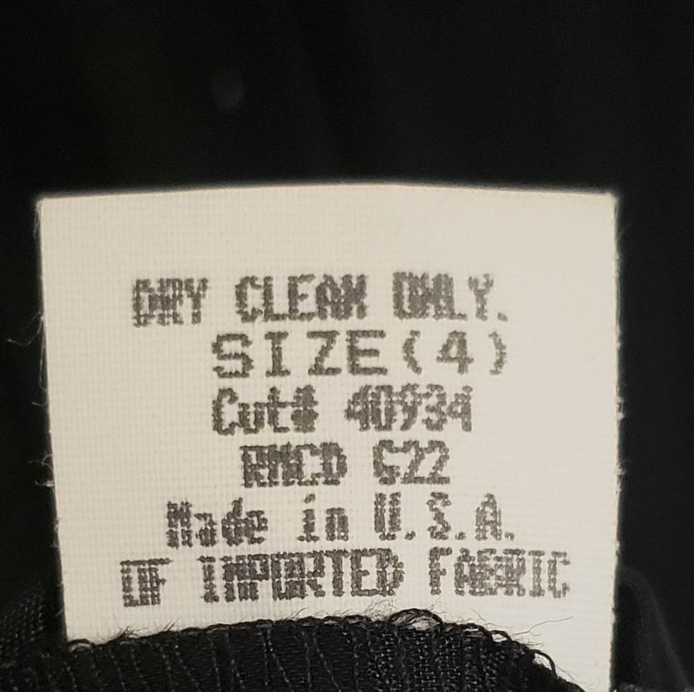 Laundry Black Dress Size 4 - Picture 8 of 8